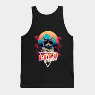 Retro Wave Degu Miami Vibes Tank Top